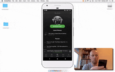 mobile usability recording