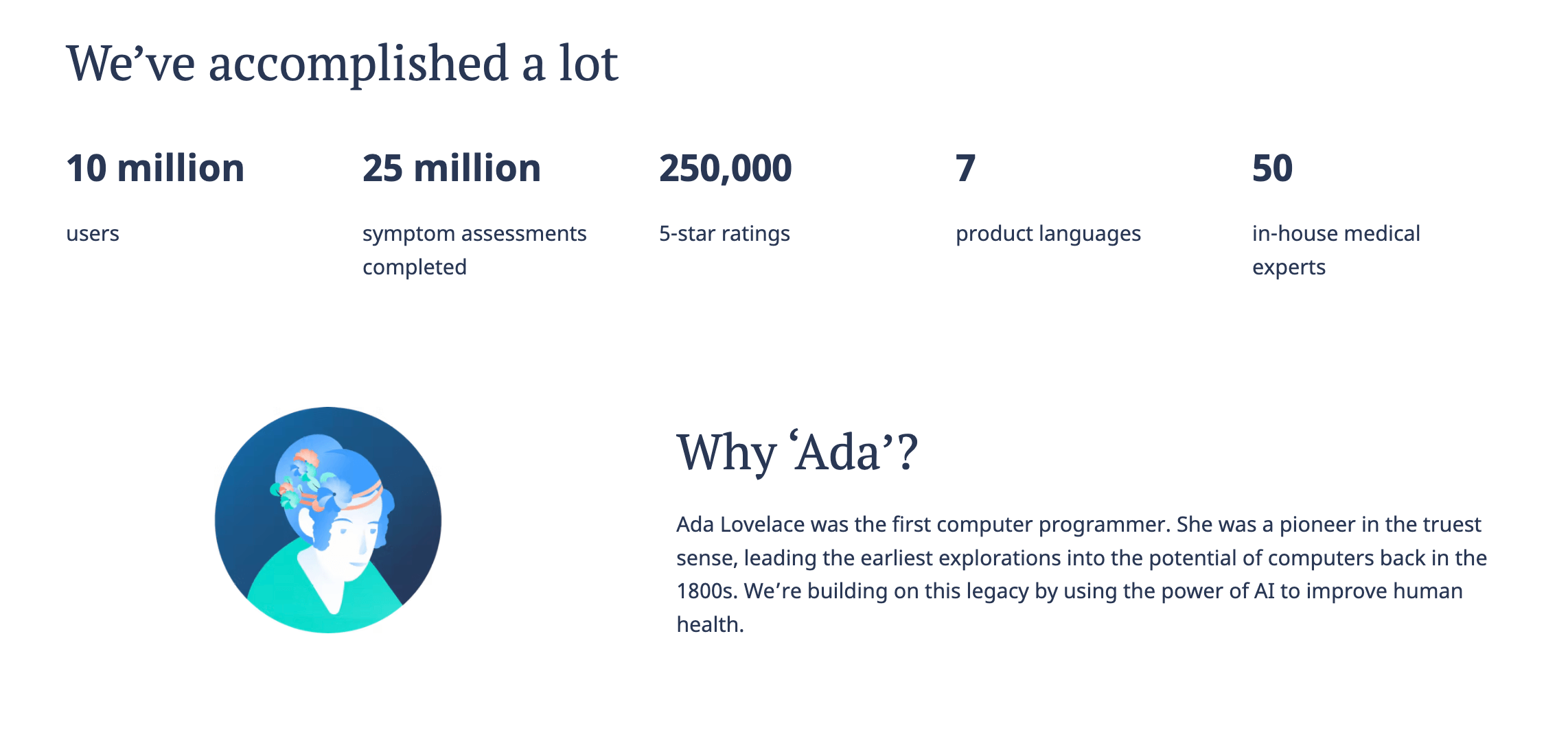why ada 