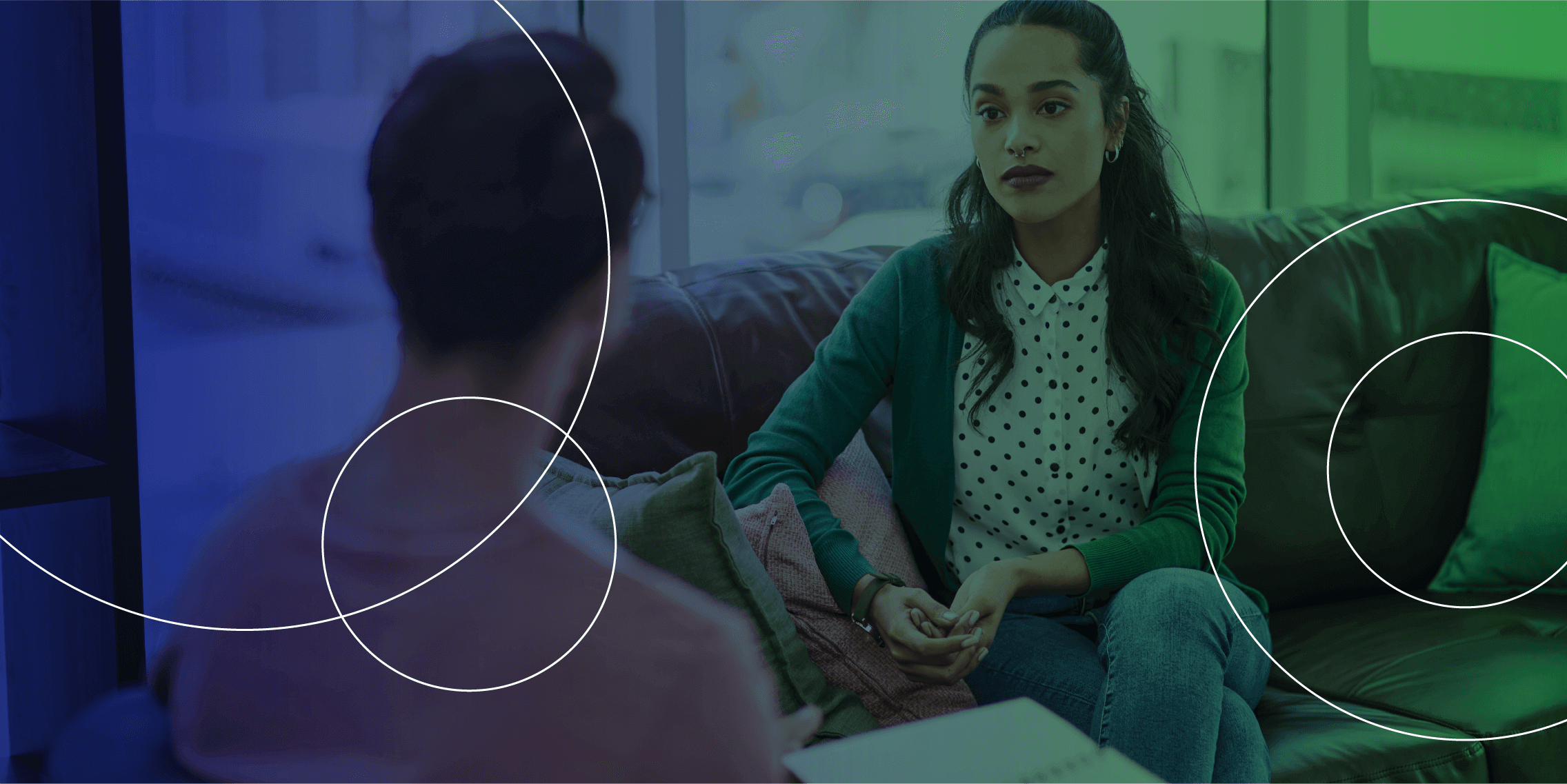 user interviews in UX research blog header