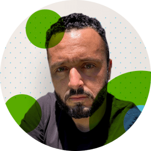 Erick, working in UX
