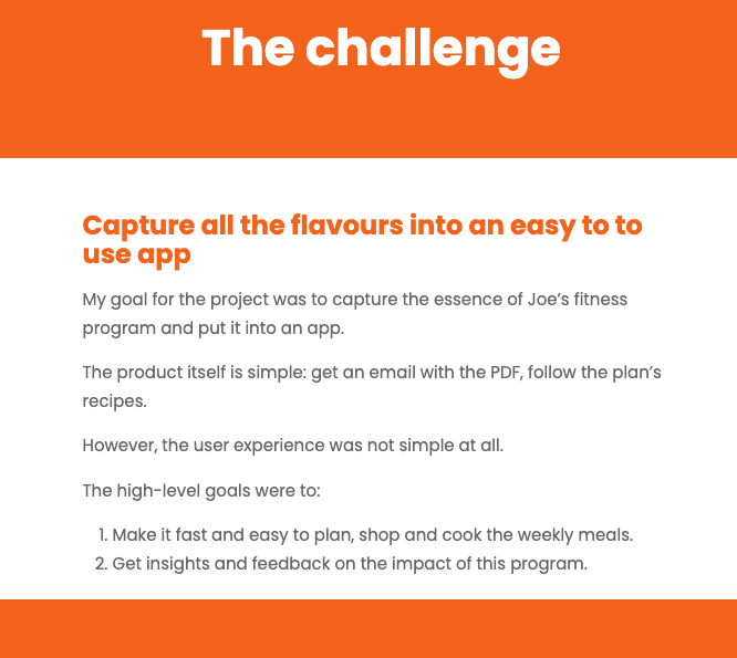 Anca Dobrea challenge example