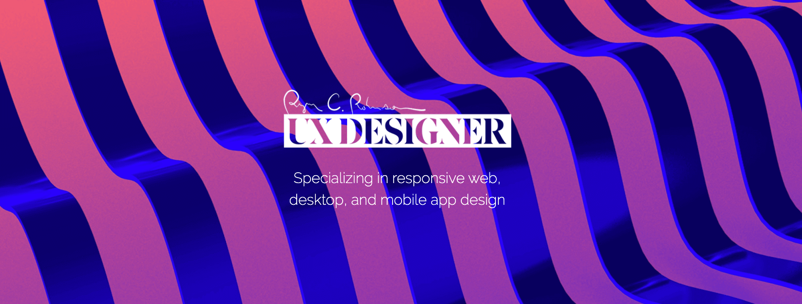 Ryan Robinson UX portfolio