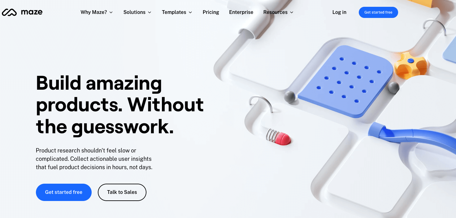 Maze UX research tools