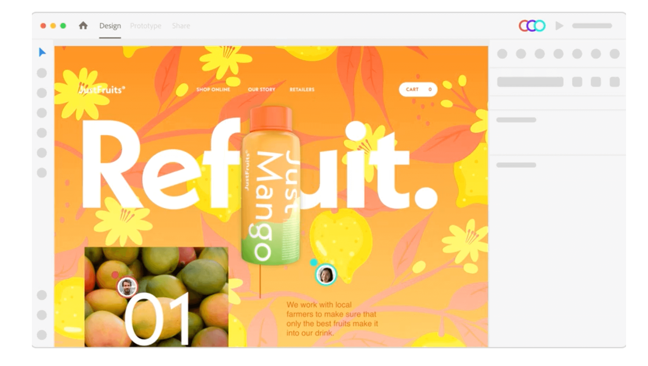 Adobe's UI Design tool