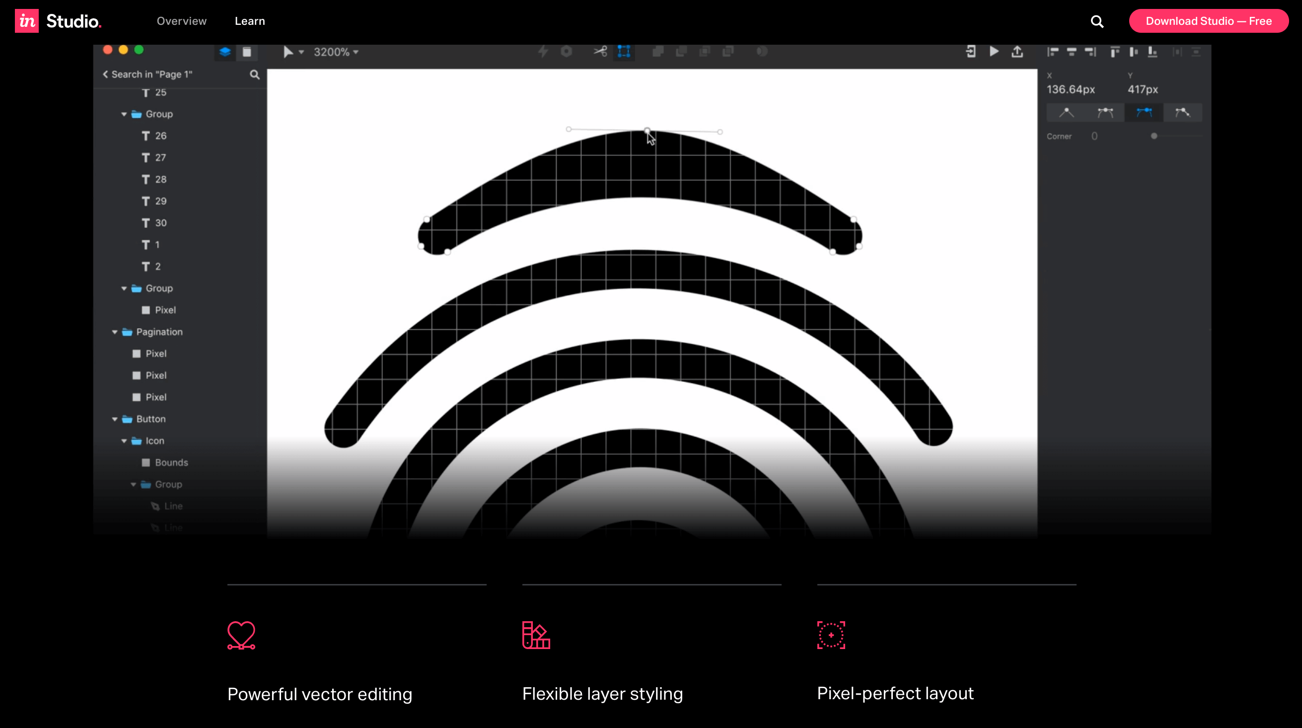 Invision UI Design tool