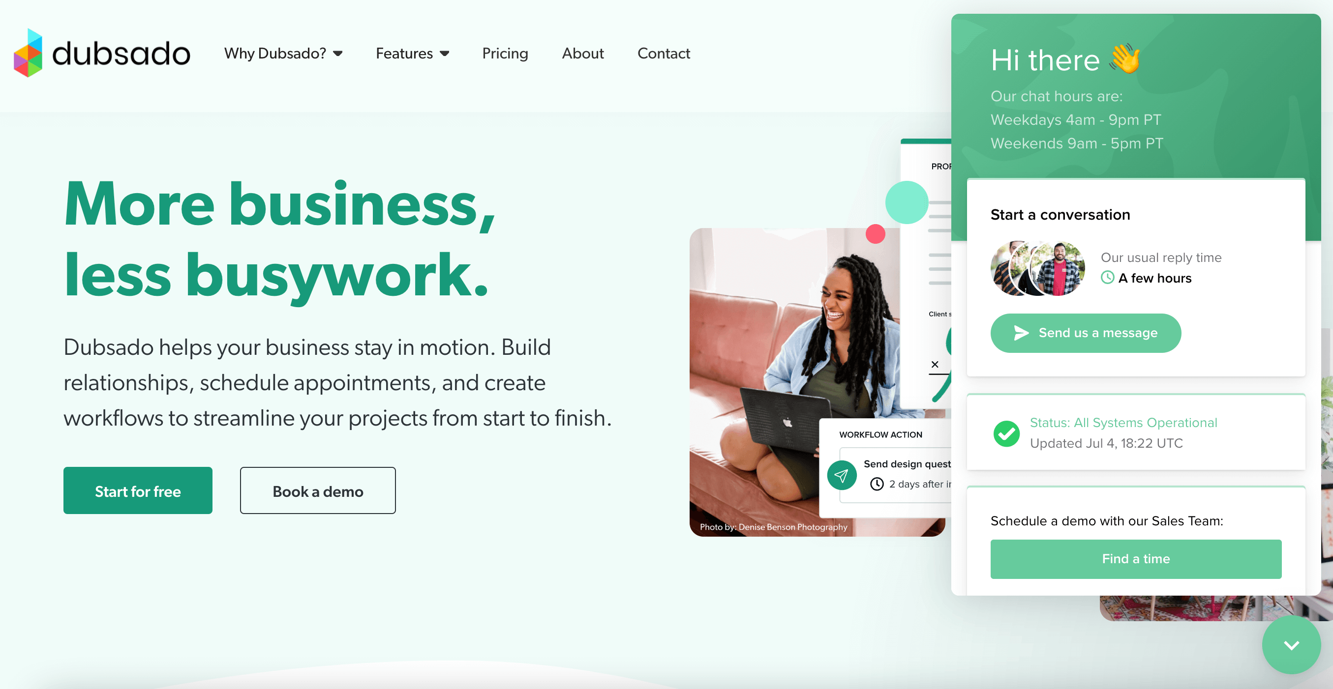 Dubsado chatbot
