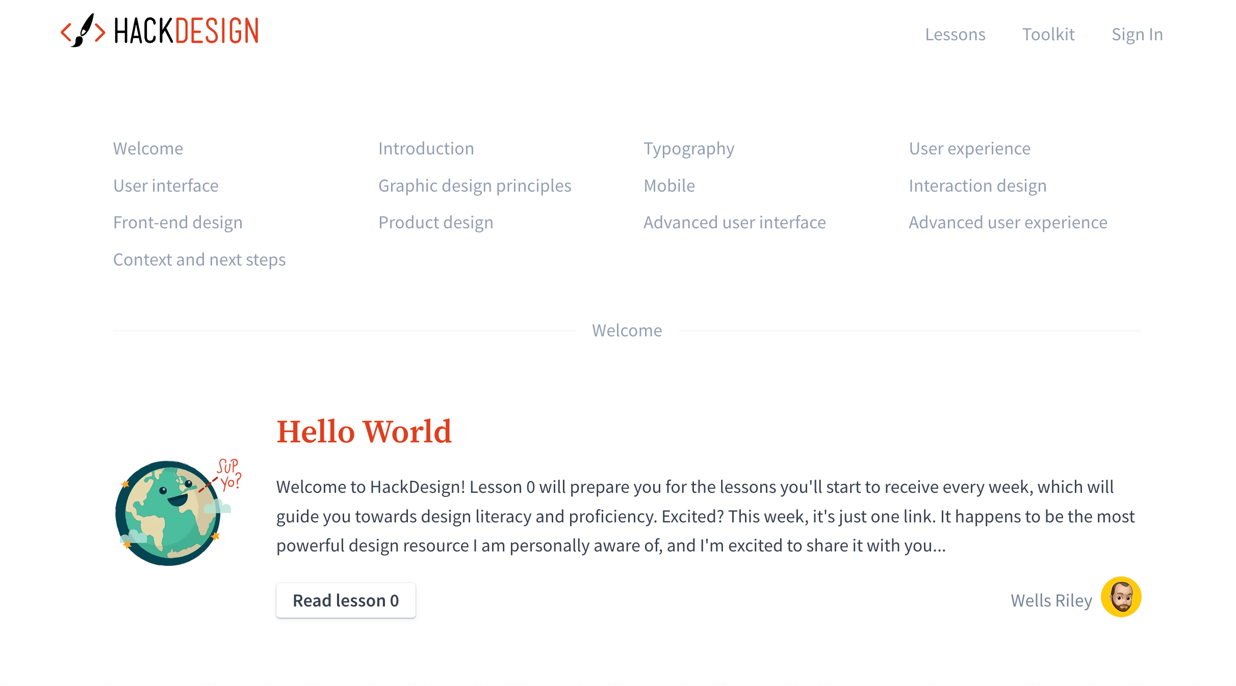 Hack Design’s Design Course