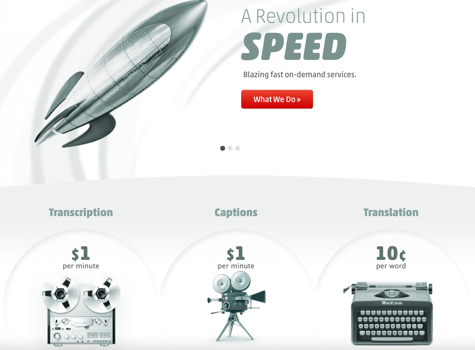 From Bad to Good: Rev.com redesign