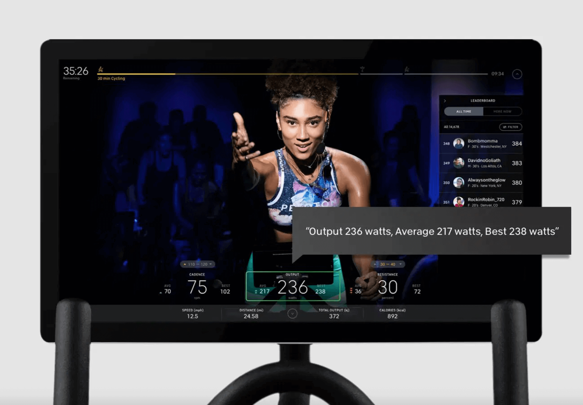 Accessible UX: Peloton Tread screen reader