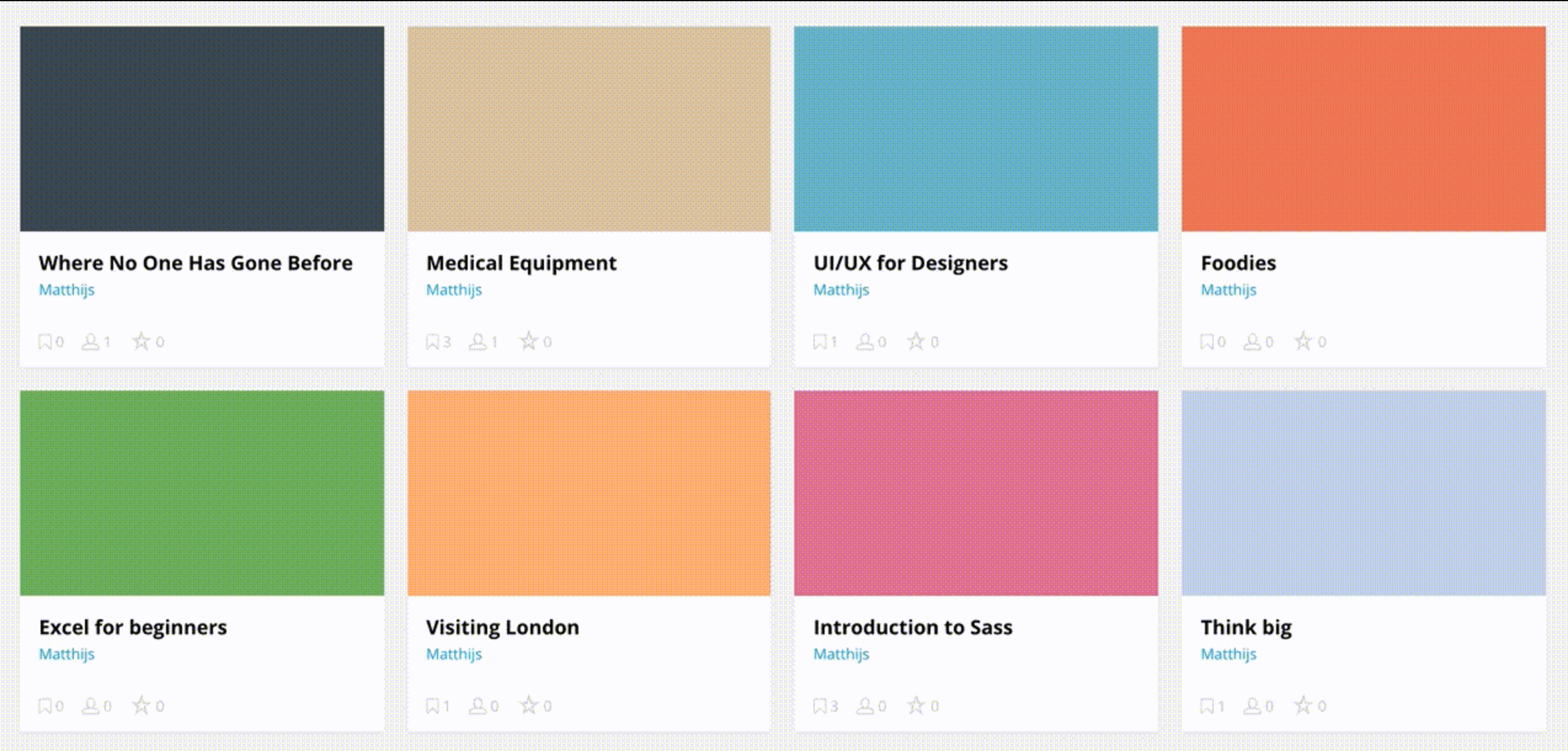 Colour placeholders