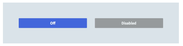 button state changes