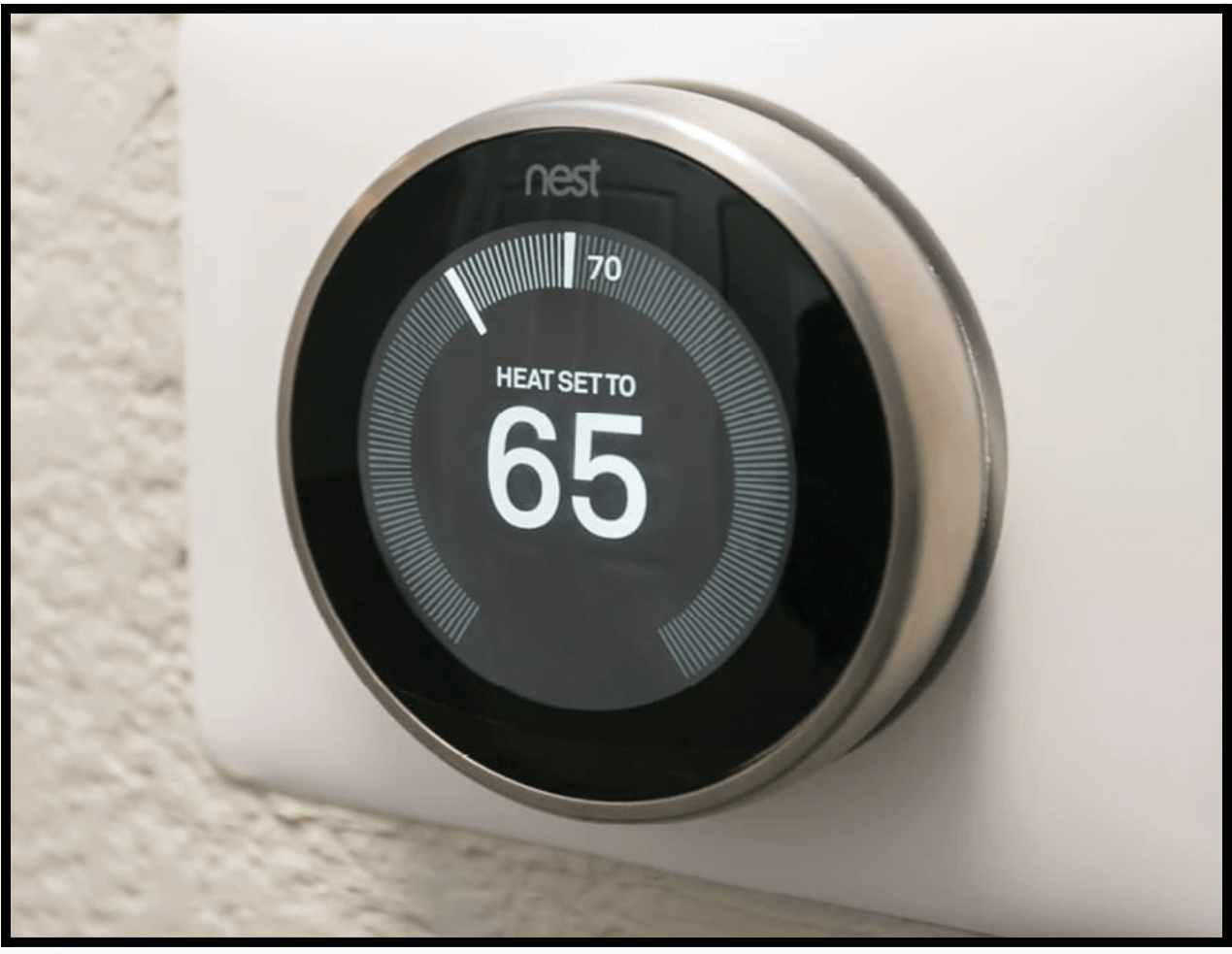 screenshot of google home appliance